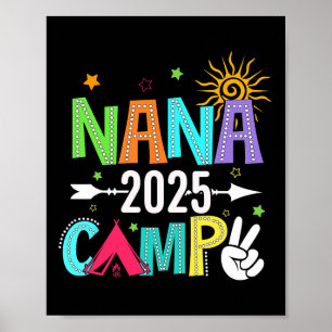 Poster Acampamento da Vovó 2025 Férias em Família Verão E
