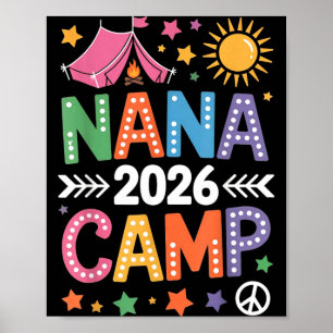 Poster Acampamento da Vovó 2026 Férias de Família Verão E
