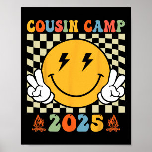 Poster Acampamento de Férias do Primo Retro 2025 Acampame