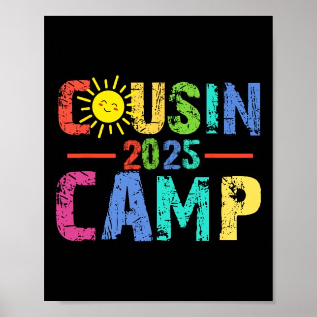 Poster Acampamento de Primos 2025 Acampamento Fogueira Fé (Frente)