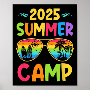 Poster Acampamento de Verão 2025 Férias de Verão 2025 Fam