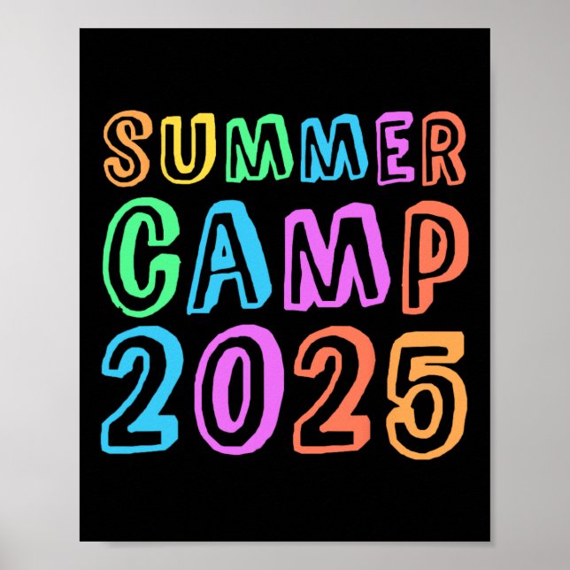 Poster Acampamento de Verão para Crianças 2025 Diretor de (Frente)