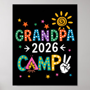 Poster Acampamento do Vovô 2026 Férias de Família Verão C