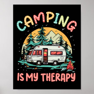 Poster Acampamento É Minha Família De Camp De Verão De Ca
