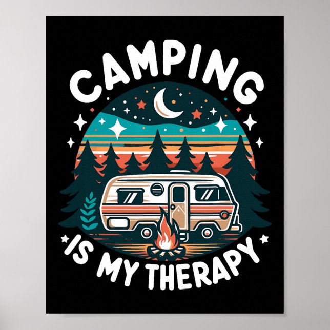 Poster Acampamento É Minha Matriz Familiar De Férias De V (Frente)