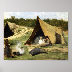 Poster Acampamento indiano