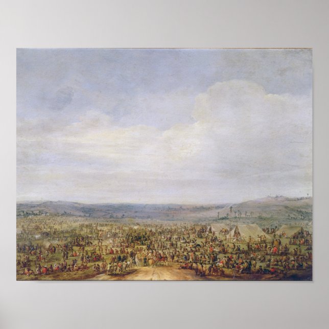 Poster Acampamento Militar (Frente)