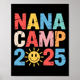 Poster Acampamento Nana 2025 Férias em Família Acampament