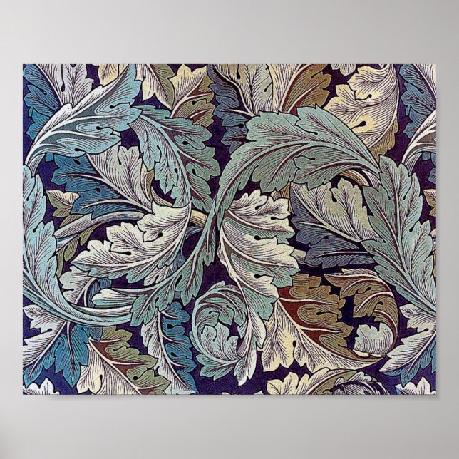 Poster Acanthus, William Morris (Frente)