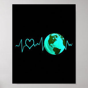 Poster Ação de Alterações Climáticas de Pulso do Dia da T