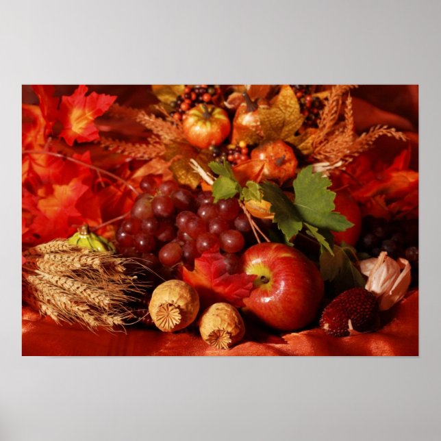 Pôster Ação de Graças (Frente)