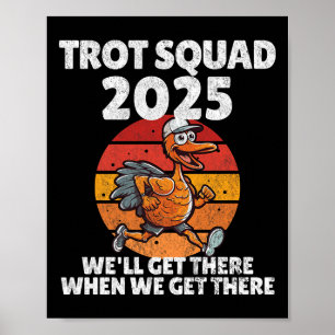 Poster Ação de Graças Correndo a Trota Turca 2025, Trot