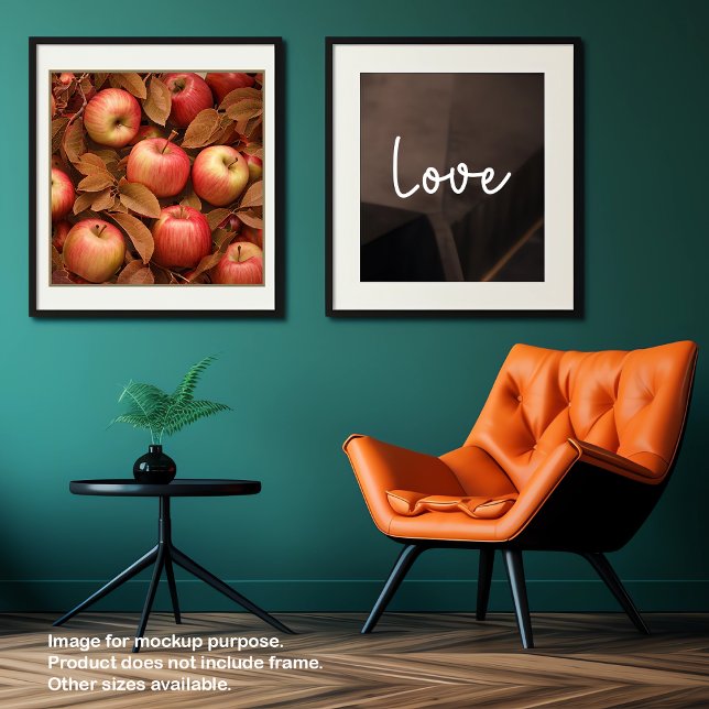 Pôster Ação de Graças da Colheita de Maçãs (Criador carregado)