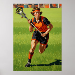 Poster AÇÃO LA CROSSE EN (Lacrosse em Ação)