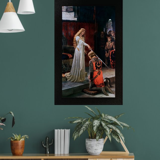 Poster Accolade por Edmund Blair Leighton (Sala de Estar 1)