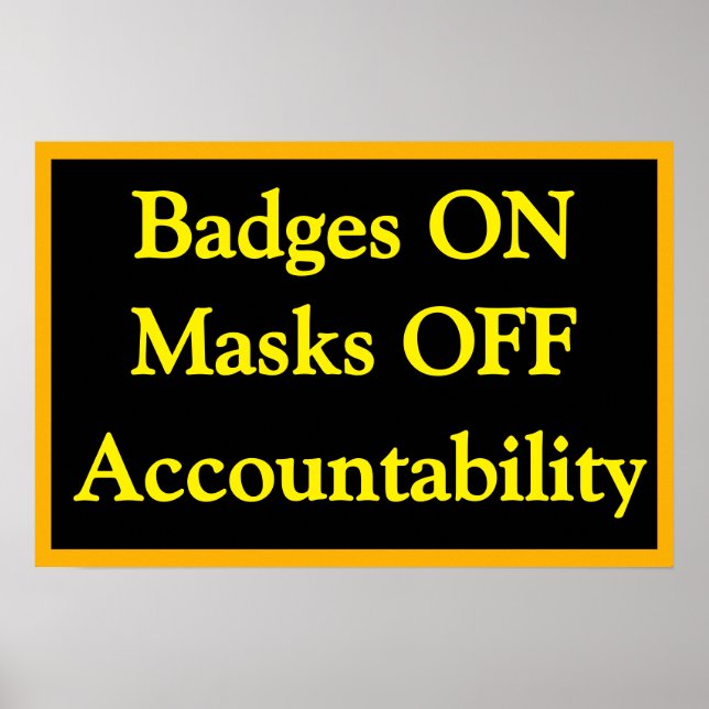 Poster Accountability (Frente)