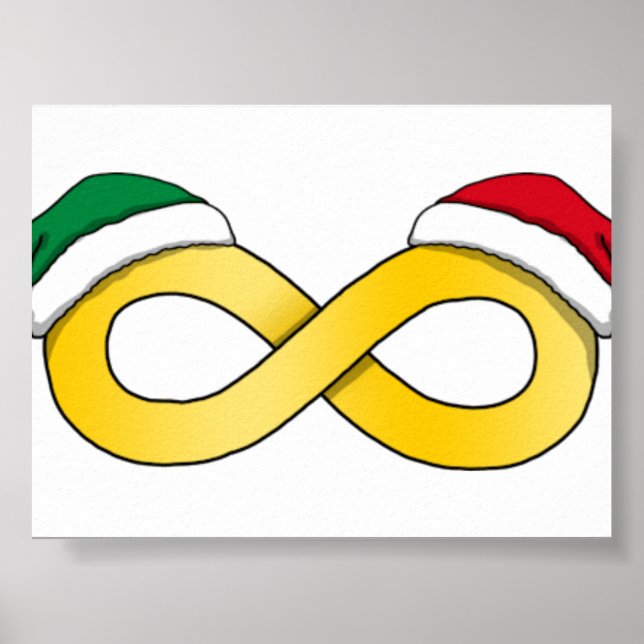 Poster Aceitação do Autismo Natal (Frente)