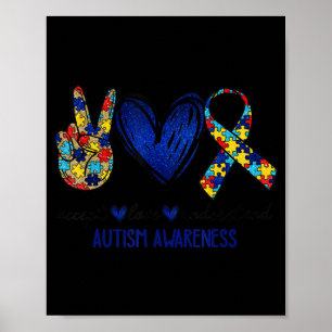 Poster Aceite Compreender Camisa De Sensibilização Para O