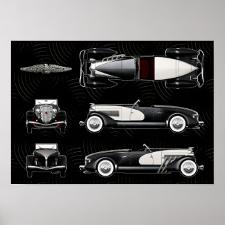 Poster Acelerador Duesenberg