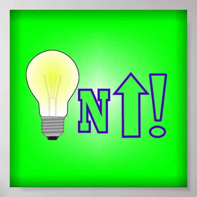 Pôster Acenda! (Frente)