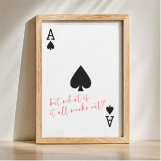 Poster Acervo de presente de aniversário do Cartão de Pal