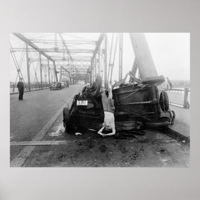 Poster Acidente Automático, 1933 (Frente)