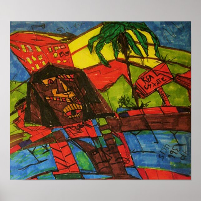 Pôster acidente imobiliário (Frente)