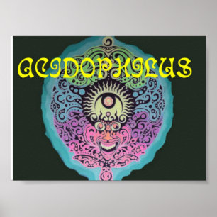 POSTER ACIDÓFILO