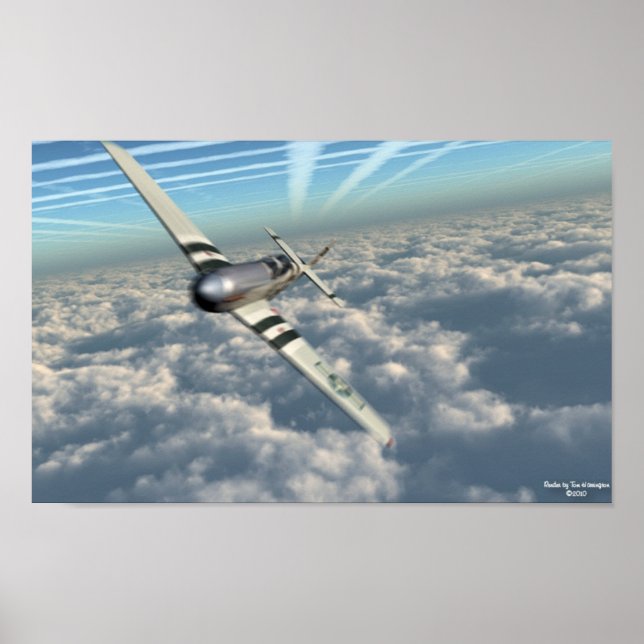 Pôster Acima das nuvens (Frente)