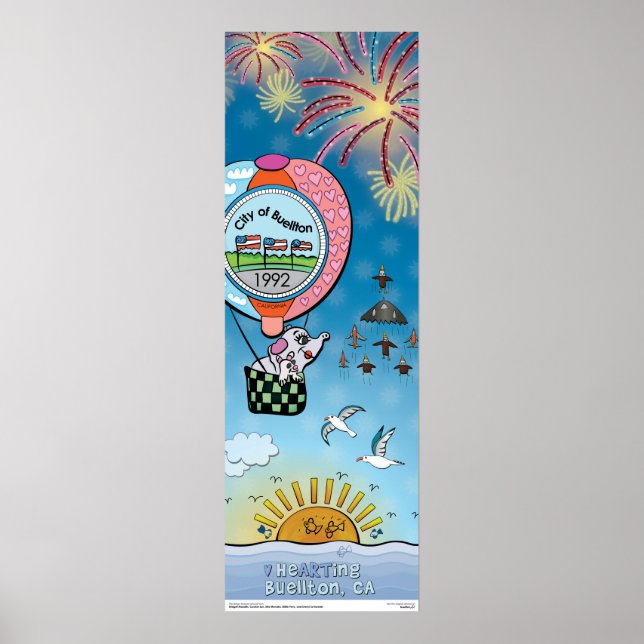 Poster - Acima do mar (Frente)