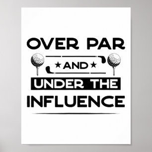 Poster Acima do Par e Sob Influência Bebendo Cerveja Dive