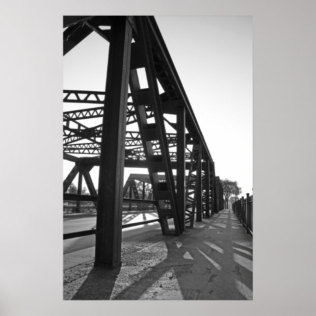 Pôster Aço e Sombras (Frente)