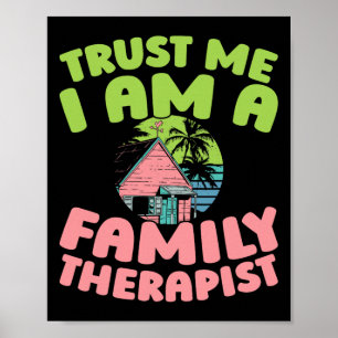 Poster Aconselhamento de Saúde Mental - Terapia Familiar