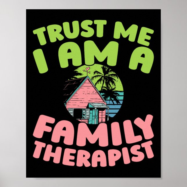 Poster Aconselhamento de Saúde Mental - Terapia Familiar  (Frente)