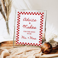 Aconselhamento e Desejos de 8x10" Chá de panela ma