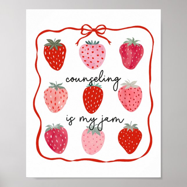 Poster Aconselhamento É Minha Paixão Morango Conselheiro  (Frente)