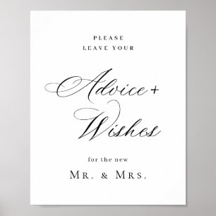 Poster Aconselhamento Simples E Elegante E Desejo Casamen