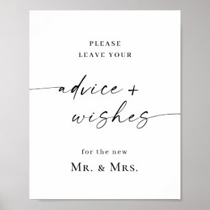 Poster Aconselhamento Simples E Elegante E Desejo Casamen