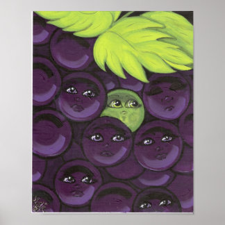 Pôster Acoplamento de Grama Verde