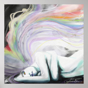 Poster Acordado - sonho de Rapunzel