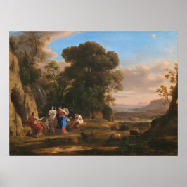 Poster Acórdão de Paris - Claude Lorrain Fine Art