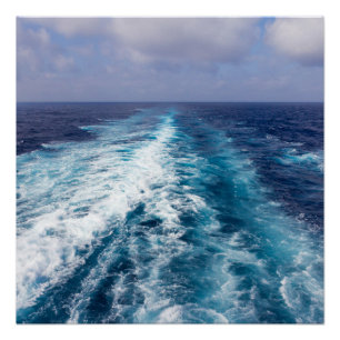 Pôster Acordar do navio de cruzeiros