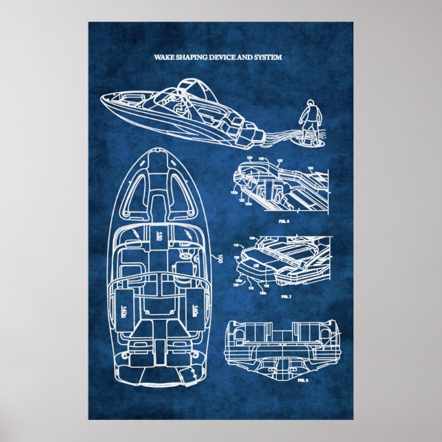 Poster Acordar nº 2 da "Patente de surfe do Impressão" (Frente)