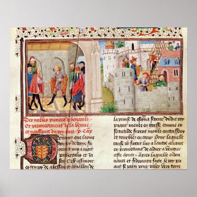 Poster Acordo e Construção de um Castelo (Frente)