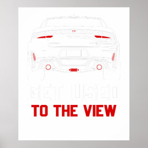 Poster acostume-se com a vista dodge charger