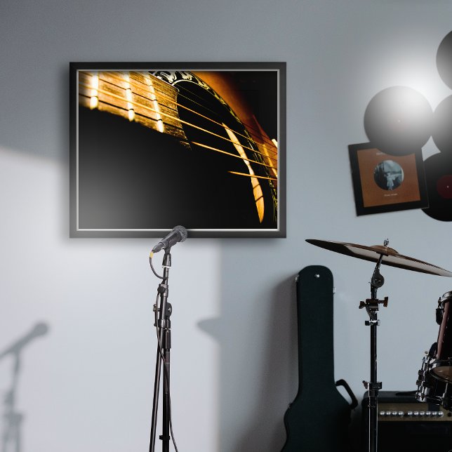 Poster Acoustic Guitar Strings (Criador carregado)