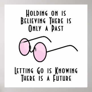 Poster Acreditando que há apenas um passado