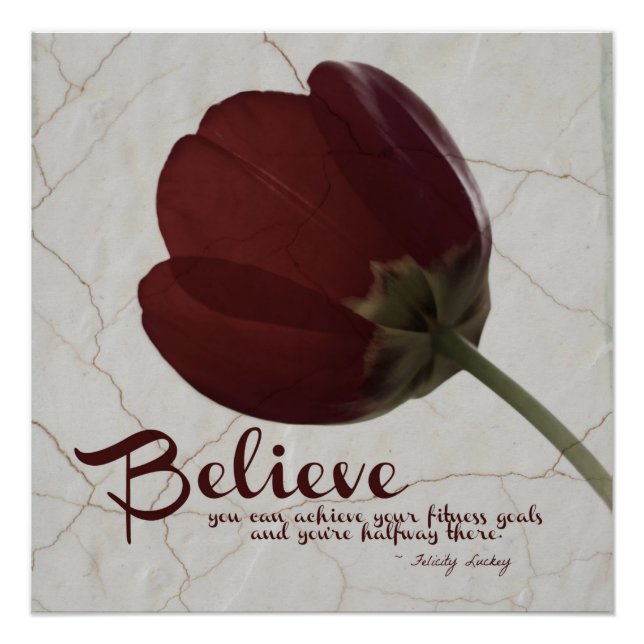 Pôster Acredite na Malhação: Marble Tulip Poster (Frente)