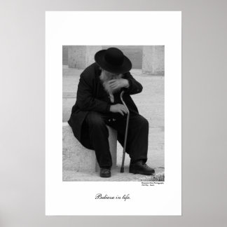 Pôster Acredite na vida