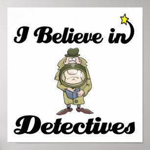 Poster acredito em detetives